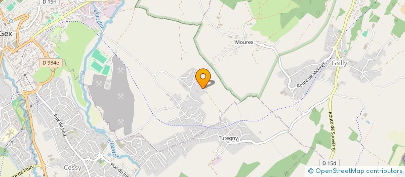 localisation de l'entreprise HAPPY TRAVAUX GEX  GEX