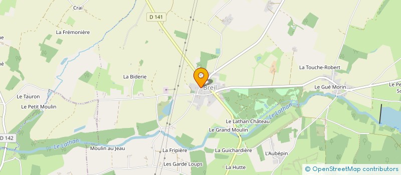 localisation de l'entreprise HAPPY VOICES  NOYANT-VILLAGES