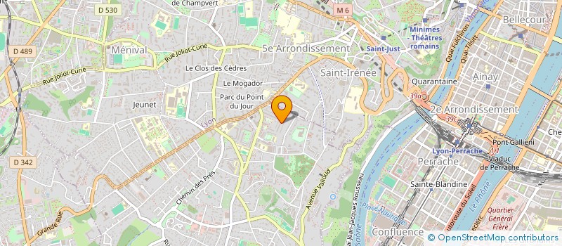 localisation de l'entreprise HAPPY4LIFE  SAINTE-FOY-LES-LYON