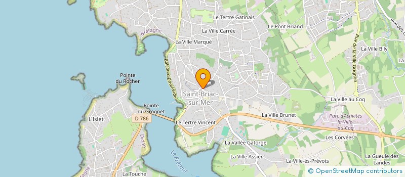 localisation de l'entreprise HAPPYARMOR à SAINT-BRIAC-SUR-MER