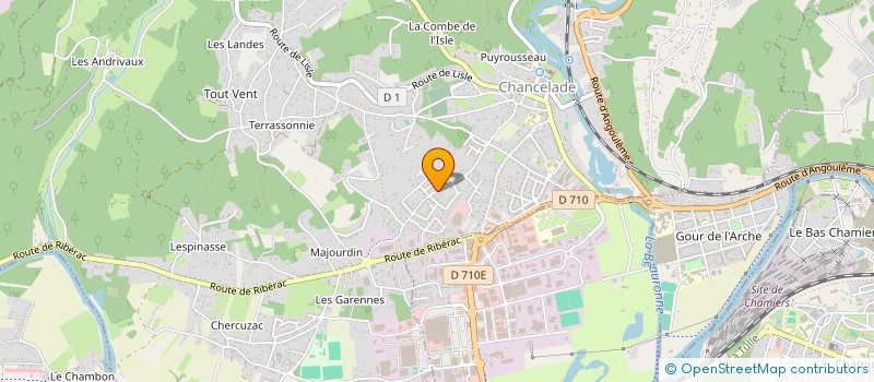 localisation de l'entreprise HAPPYBODYCOACH  CHANCELADE