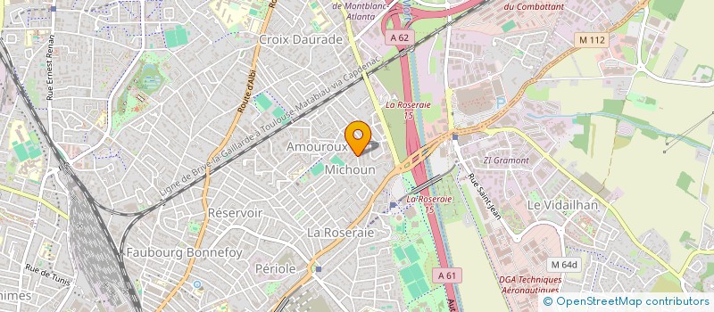 localisation de l'entreprise HAPPYEX à TOULOUSE