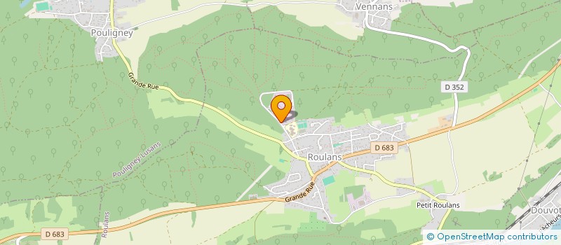 localisation de l'entreprise HAPPYGRASS  ROULANS