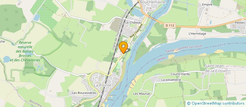 localisation de l'entreprise HAPPYLAND  BOUCHEMAINE