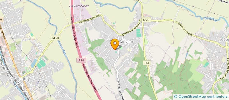 localisation de l'entreprise HAPPYNE  SAINT-SAUVEUR