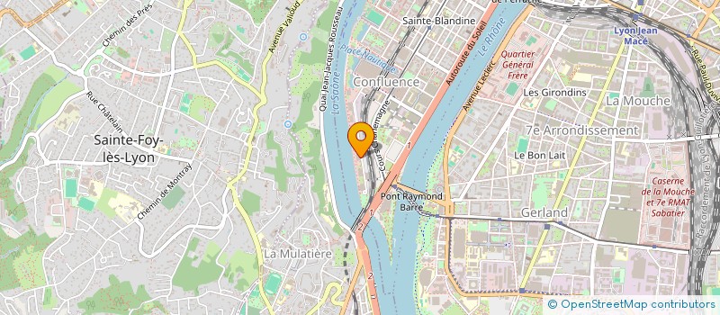 localisation de l'entreprise HAPPYNEURON à LYON