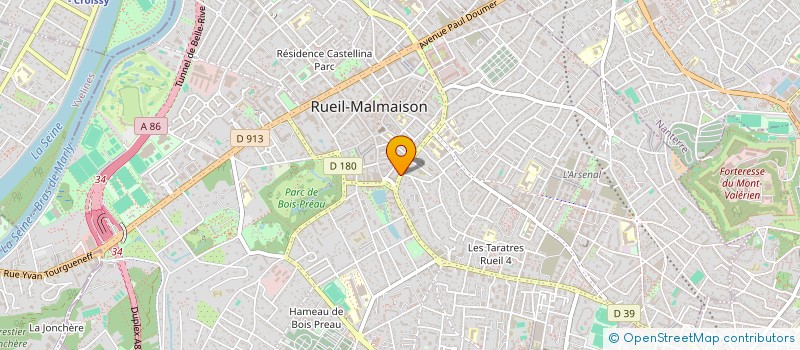 localisation de l'entreprise HAPPYONE à RUEIL-MALMAISON