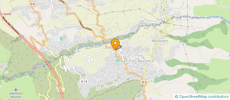 localisation de l'entreprise HAPPYSOJA  LES TROIS-BASSINS