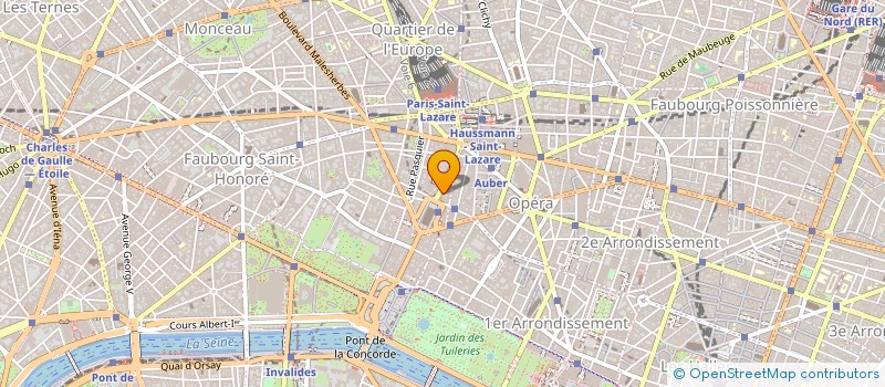 localisation de l'entreprise HAPPYSTONE  PARIS