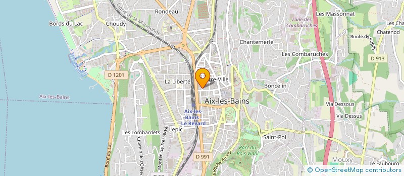 localisation de l'entreprise HAPPYWAY-SKINOBS à AIX-LES-BAINS
