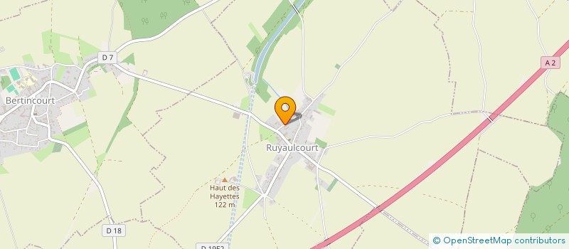 localisation de l'entreprise HAPRO PING  HAPLINCOURT