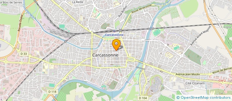 localisation de l'entreprise HAPS à CARCASSONNE