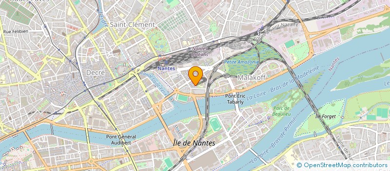 localisation de l'entreprise HAPUS à NANTES