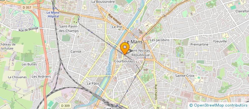 localisation de l'entreprise HAPY à LE MANS