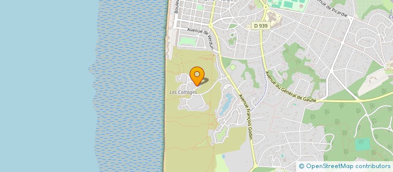 localisation de l'entreprise HAPY à LE TOUQUET-PARIS-PLAGE