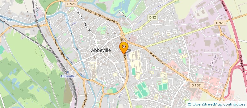localisation de l'entreprise HAPY'AMY à ABBEVILLE
