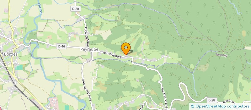 localisation de l'entreprise HAPY LOCATIONS  PEYRAUBE