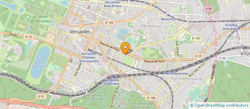 localisation de l'entreprise HAPYFEW à VERSAILLES