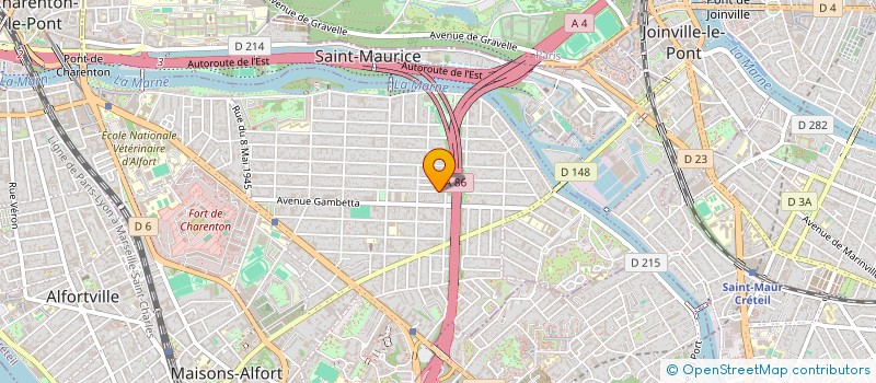 localisation de l'entreprise HAQUE & PAYET à MAISONS-ALFORT