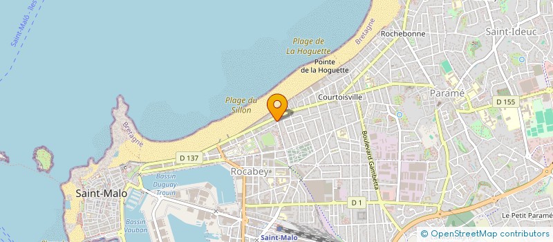 localisation de l'entreprise HAQUEDIS  SAINT-MALO