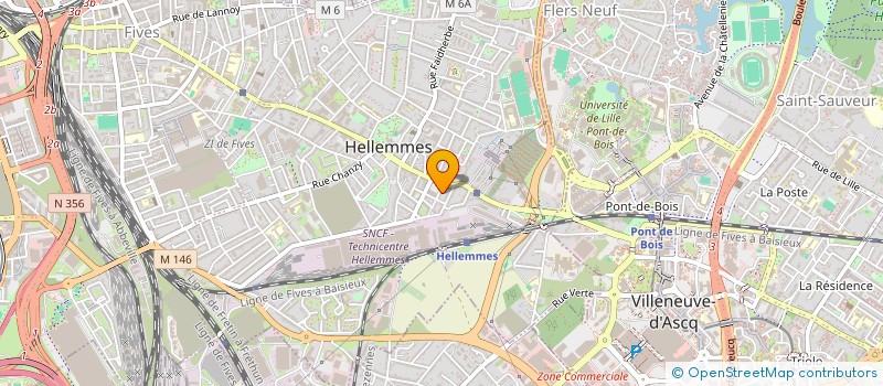 localisation de l'entreprise HAQUS à LILLE