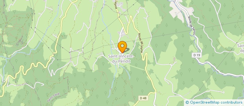 localisation de l'entreprise HAR  SAINT-VINCENT-DU-PENDIT
