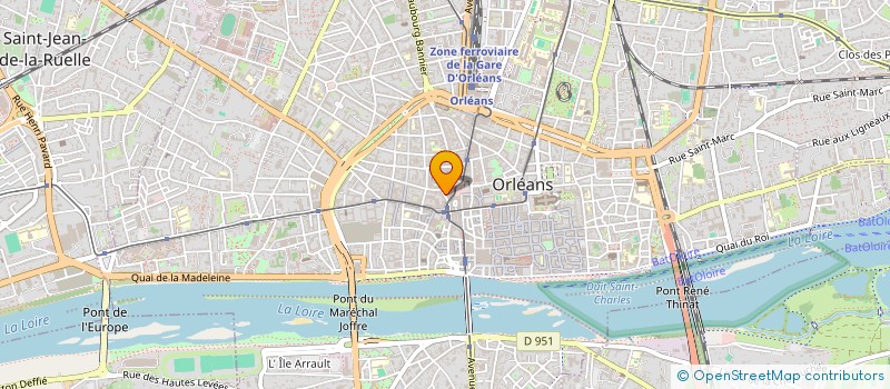 localisation de l'entreprise HAR à ORLEANS
