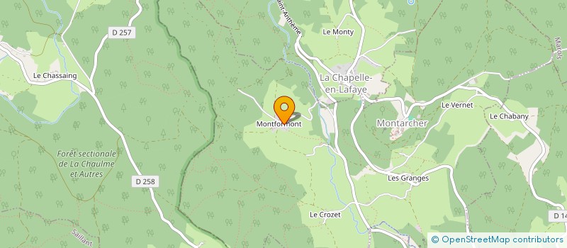 localisation de l'entreprise HAR  MONTARCHER