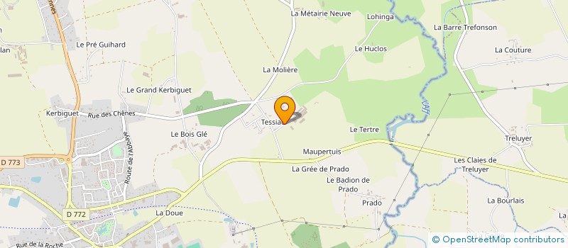 localisation de l'entreprise HAR  GUER