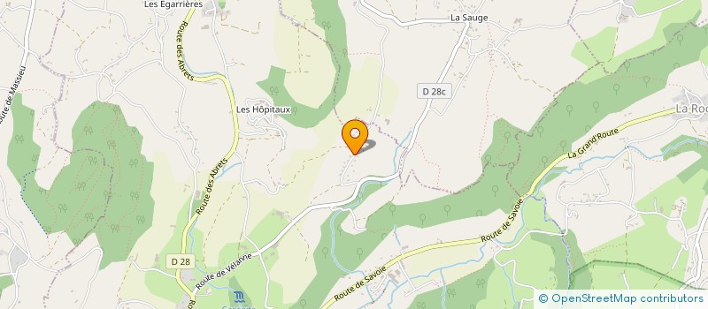 localisation de l'entreprise HAR ELEC  SAINT-GEOIRE-EN-VALDAINE