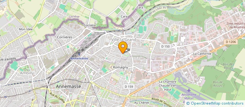 localisation de l'entreprise HAR N' B - ARCHITECTURE & DESIGN  VILLE-LA-GRAND