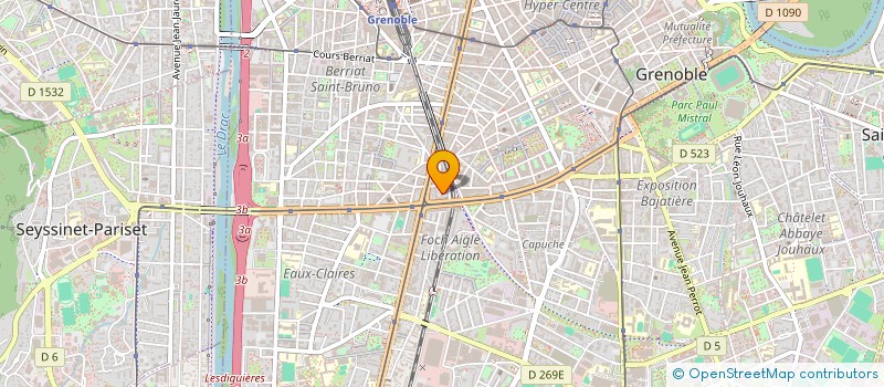 localisation de l'entreprise HAR STUDIO  GRENOBLE