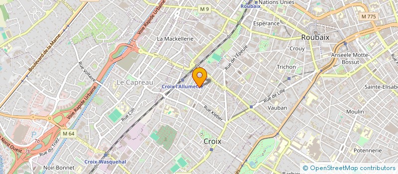 localisation de l'entreprise HARA SERVICE  CROIX