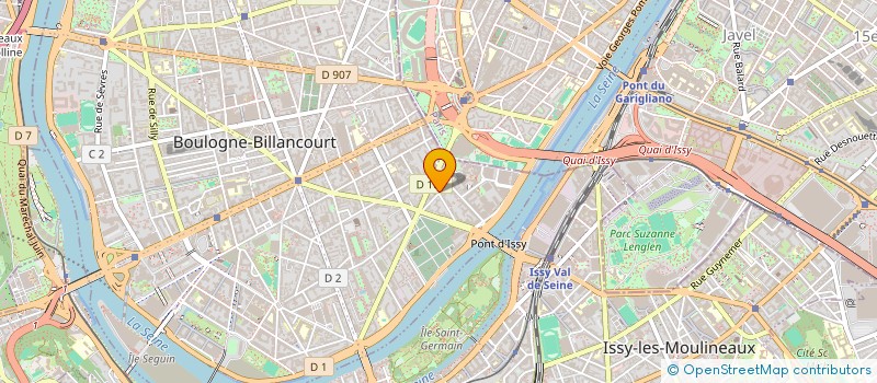 localisation de l'entreprise HARADESPI à BOULOGNE-BILLANCOURT