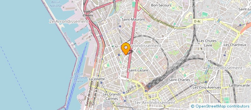 localisation de l'entreprise HARAHOUNA à MARSEILLE
