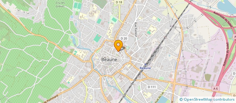 localisation de l'entreprise HARALD INVESTISSEMENTS à BEAUNE