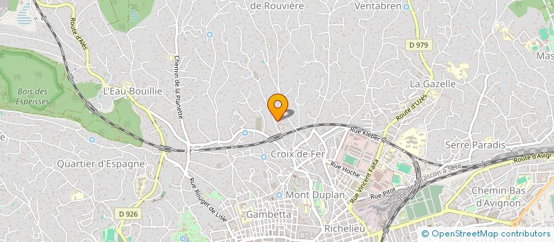 localisation de l'entreprise HARAMA  NIMES