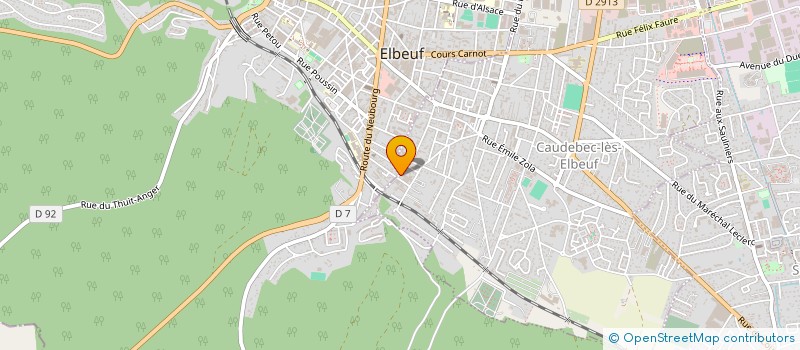 localisation de l'entreprise HARANG MACONNERIE  CAUDEBEC-LES-ELBEUF