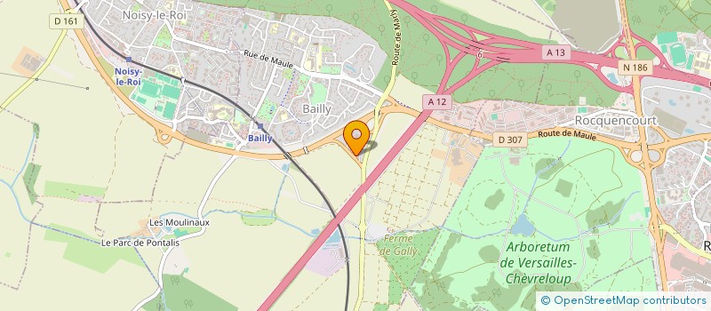 localisation de l'entreprise HARAS 2025  BAILLY