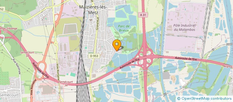 localisation de l'entreprise HARAS D'ALGANAR  MAIZIERES-LES-METZ