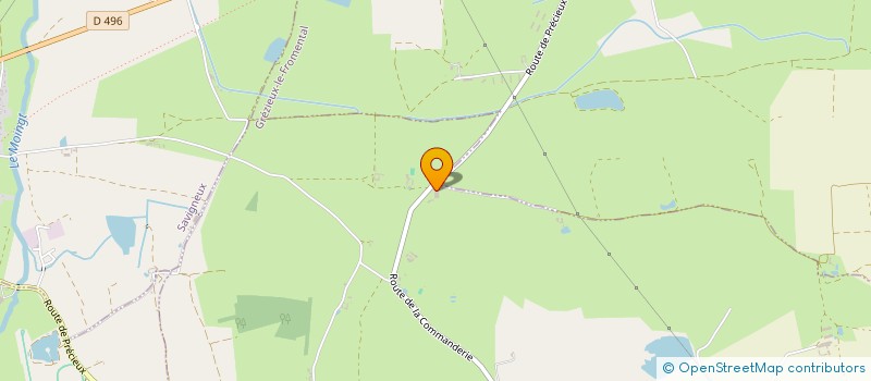 localisation de l'entreprise HARAS D'AUBIGNY à PRECIEUX