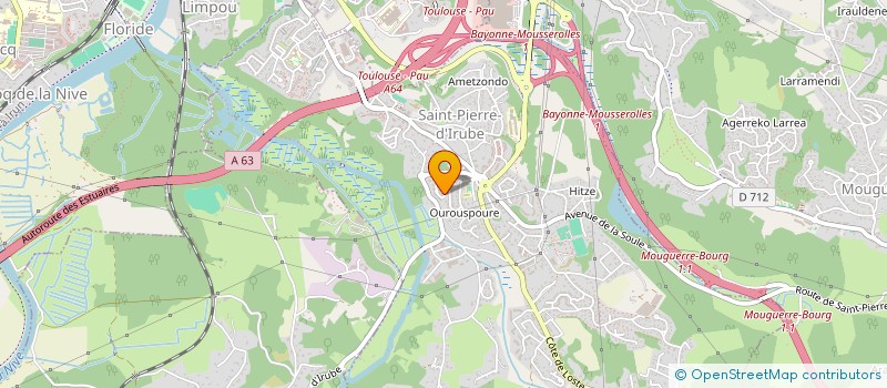 localisation de l'entreprise HARAS D'EALMY  SAINT-PIERRE-D'IRUBE