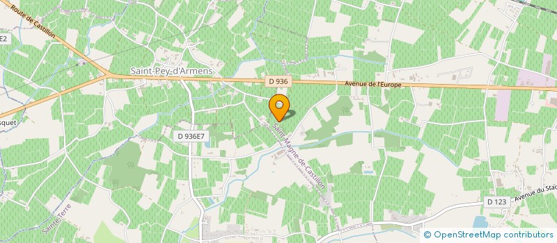 localisation de l'entreprise HARAS D'EC  LIBOURNE