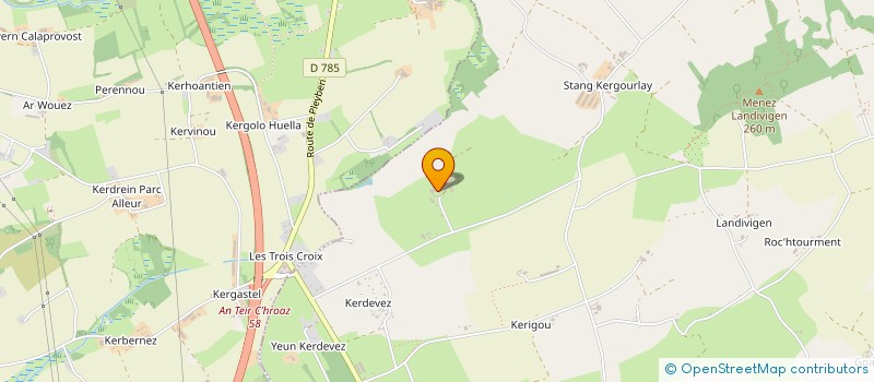 localisation de l'entreprise HARAS D'EDERN à EDERN