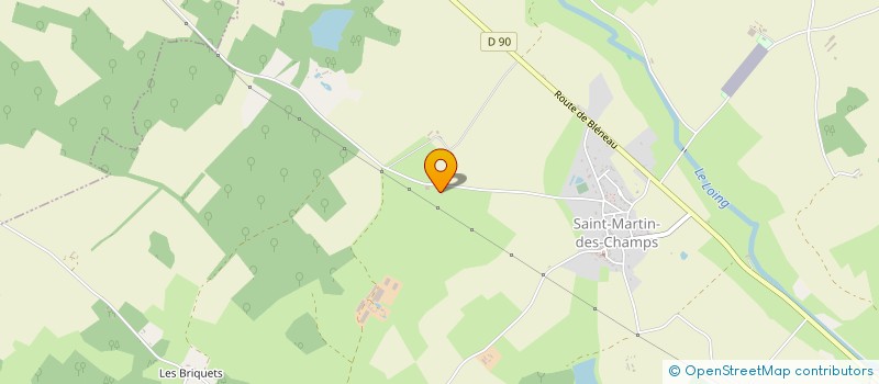 localisation de l'entreprise HARAS D'HIROY  SAINT-MARTIN-DES-CHAMPS