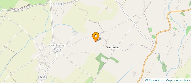 localisation de l'entreprise HARAS D'OMMEEL à GOUFFERN EN AUGE