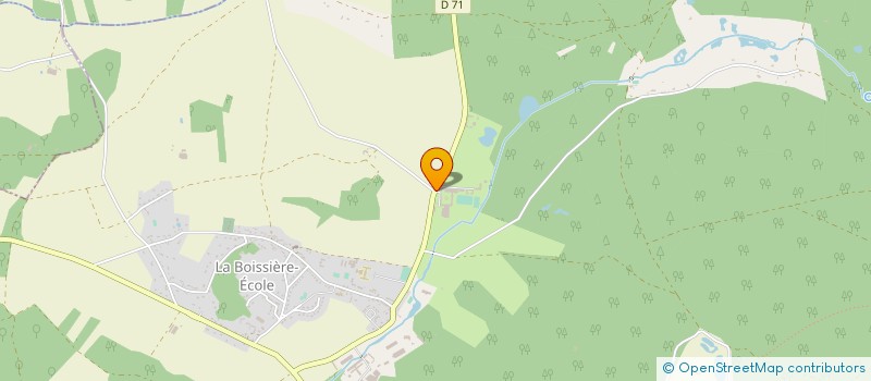 localisation de l'entreprise HARAS DE BORY à LA BOISSIERE-ECOLE