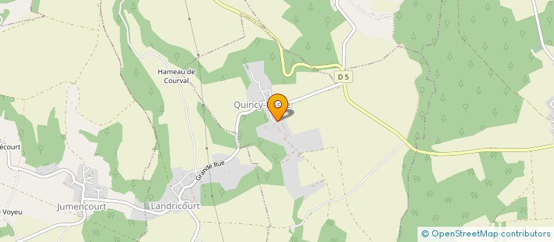 localisation de l'entreprise HARAS DE DIANE  QUINCY-BASSE