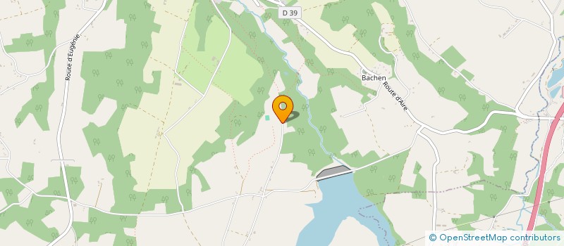 localisation de l'entreprise HARAS DE FOMPEYRE  DUHORT-BACHEN