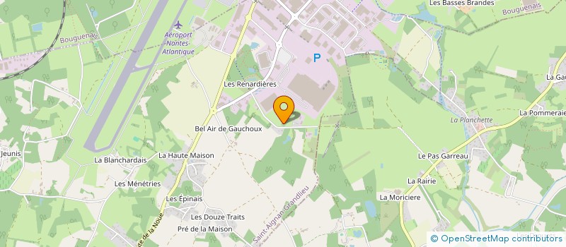 localisation de l'entreprise HARAS DE KERREUR  SAINT-AIGNAN-GRANDLIEU